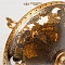 Фруктовница Золотая лоза ручной работы № 32447 - от мастеров Златоуста